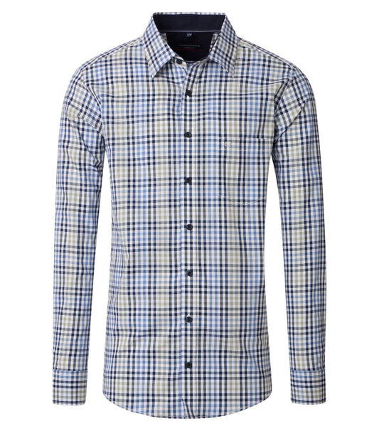 Casa Moda Herren Hemd blau