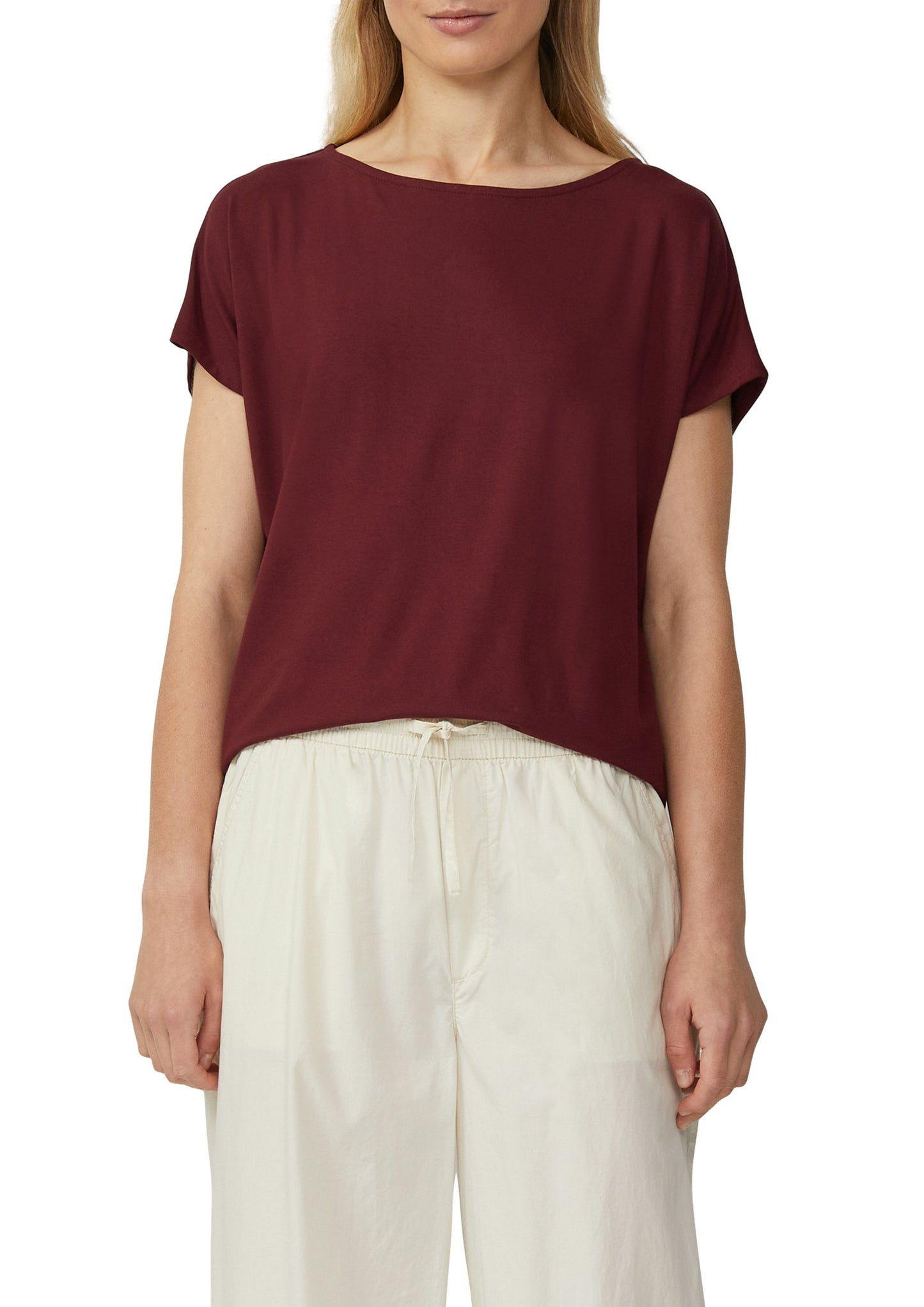 s.Oliver Damen T-Shirt rot