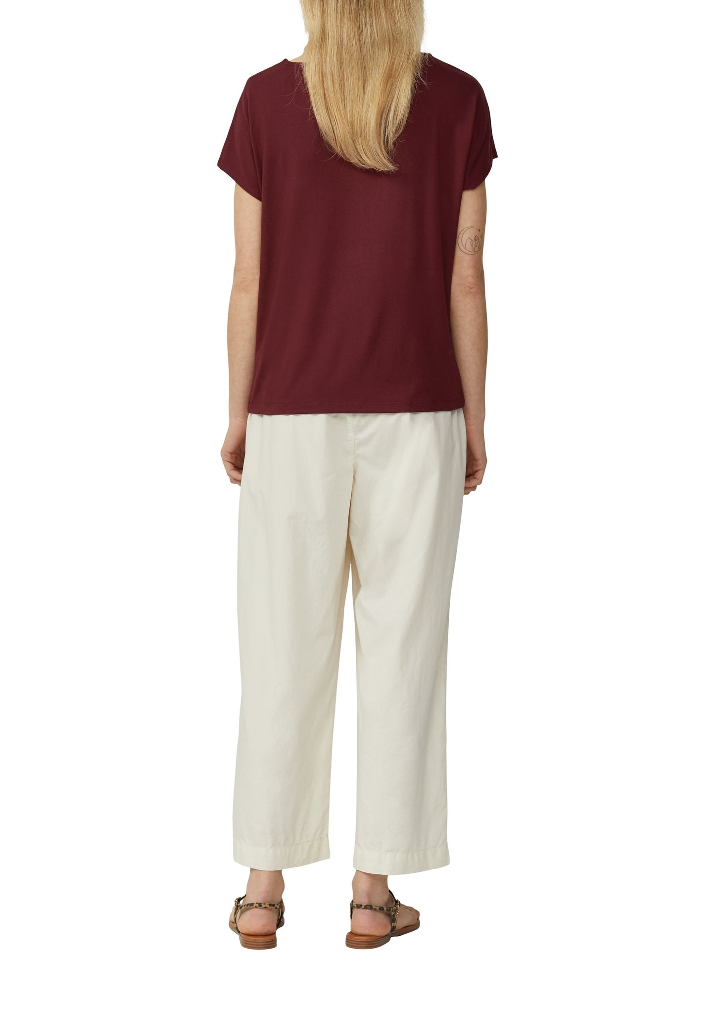 s.Oliver Damen T-Shirt rot