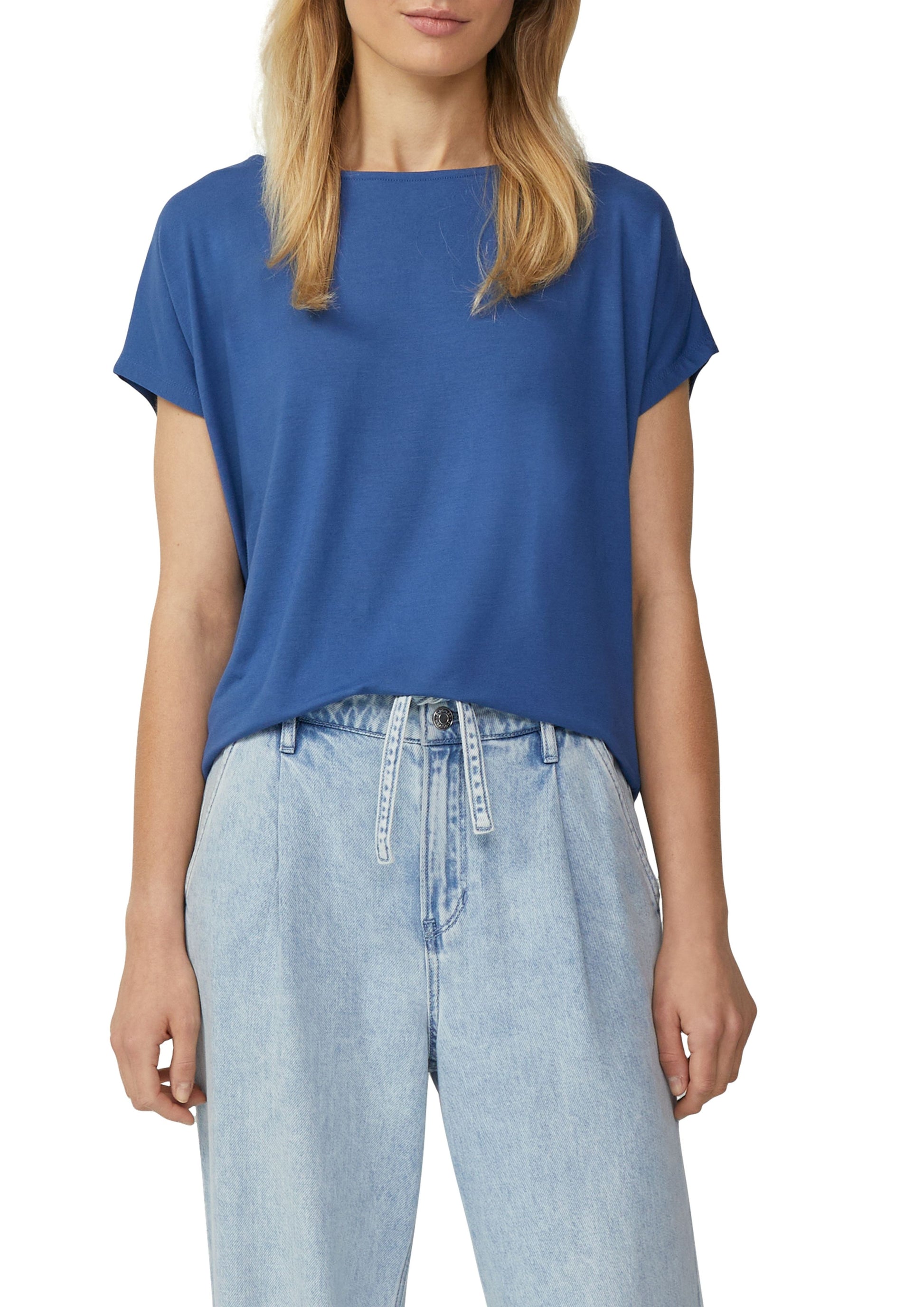s.Oliver Damen T-Shirt blau