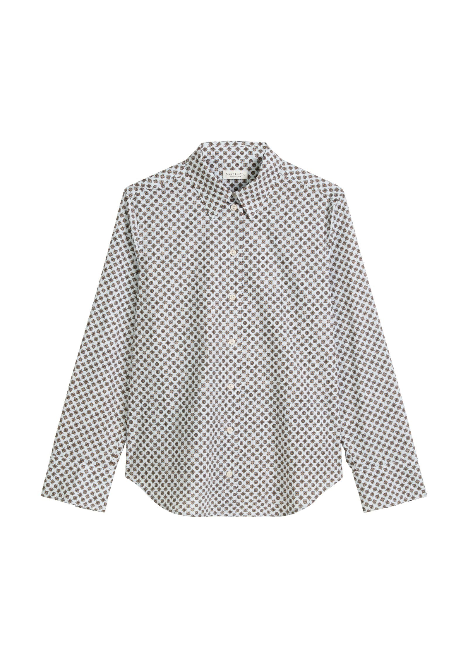 Marc O'Polo Damen Bluse A-Shape mehrfarbig