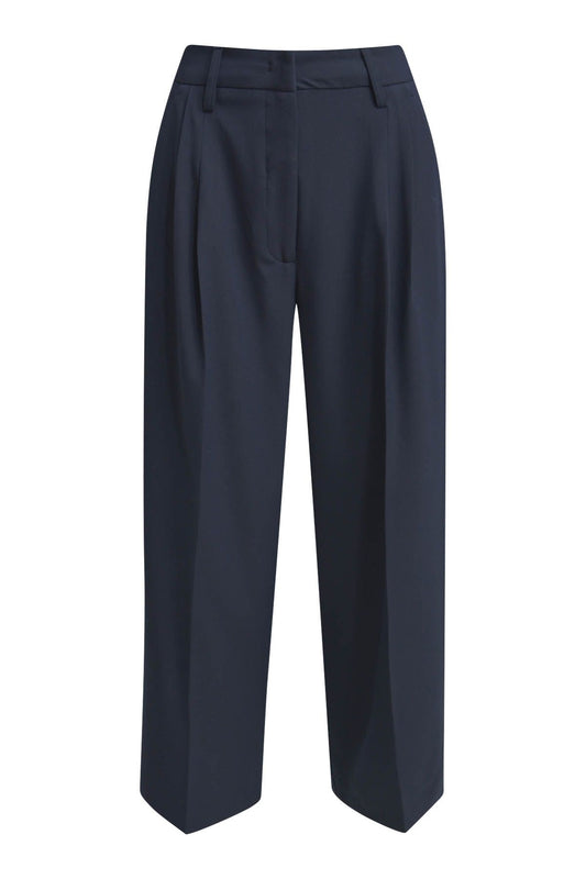 Smith&Soul Damen Straight Cropped Pants blau
