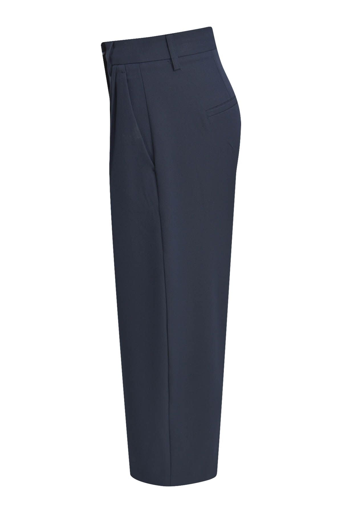 Smith&Soul Damen Straight Cropped Pants blau