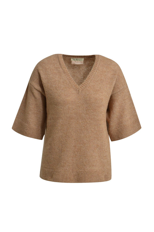 Smith&Soul Damen V-neck Pullover braun