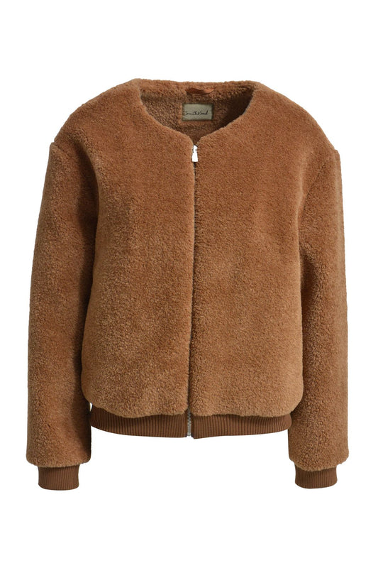 Smith&Soul Damen Bomber Jacke braun
