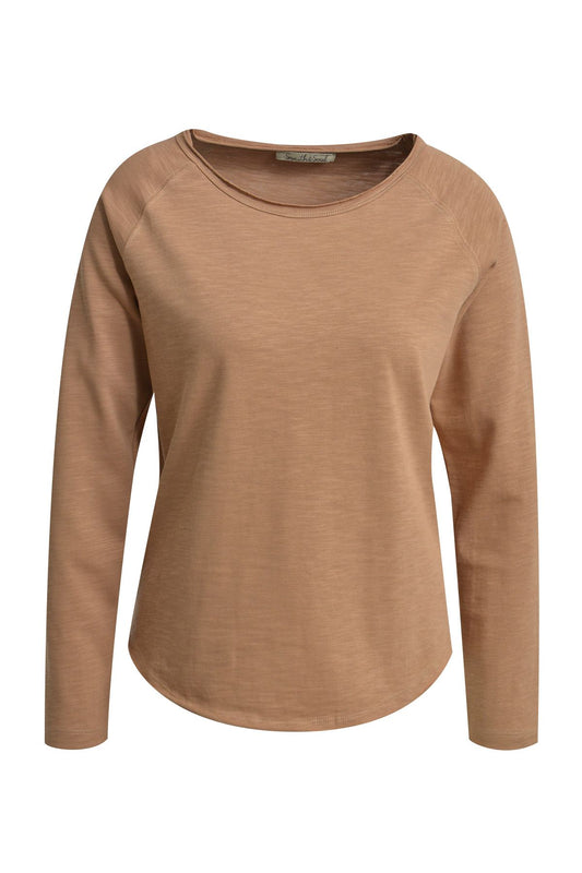 Smith&Soul Damen Langarmshirt braun