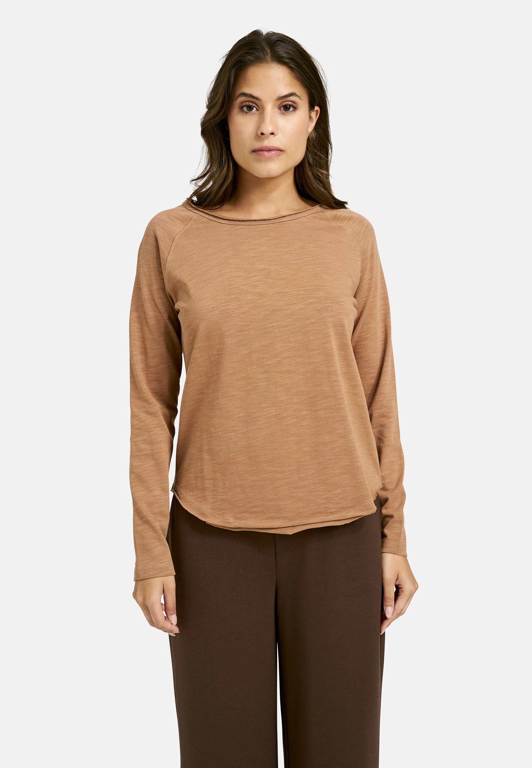 Smith&Soul Damen Langarmshirt braun