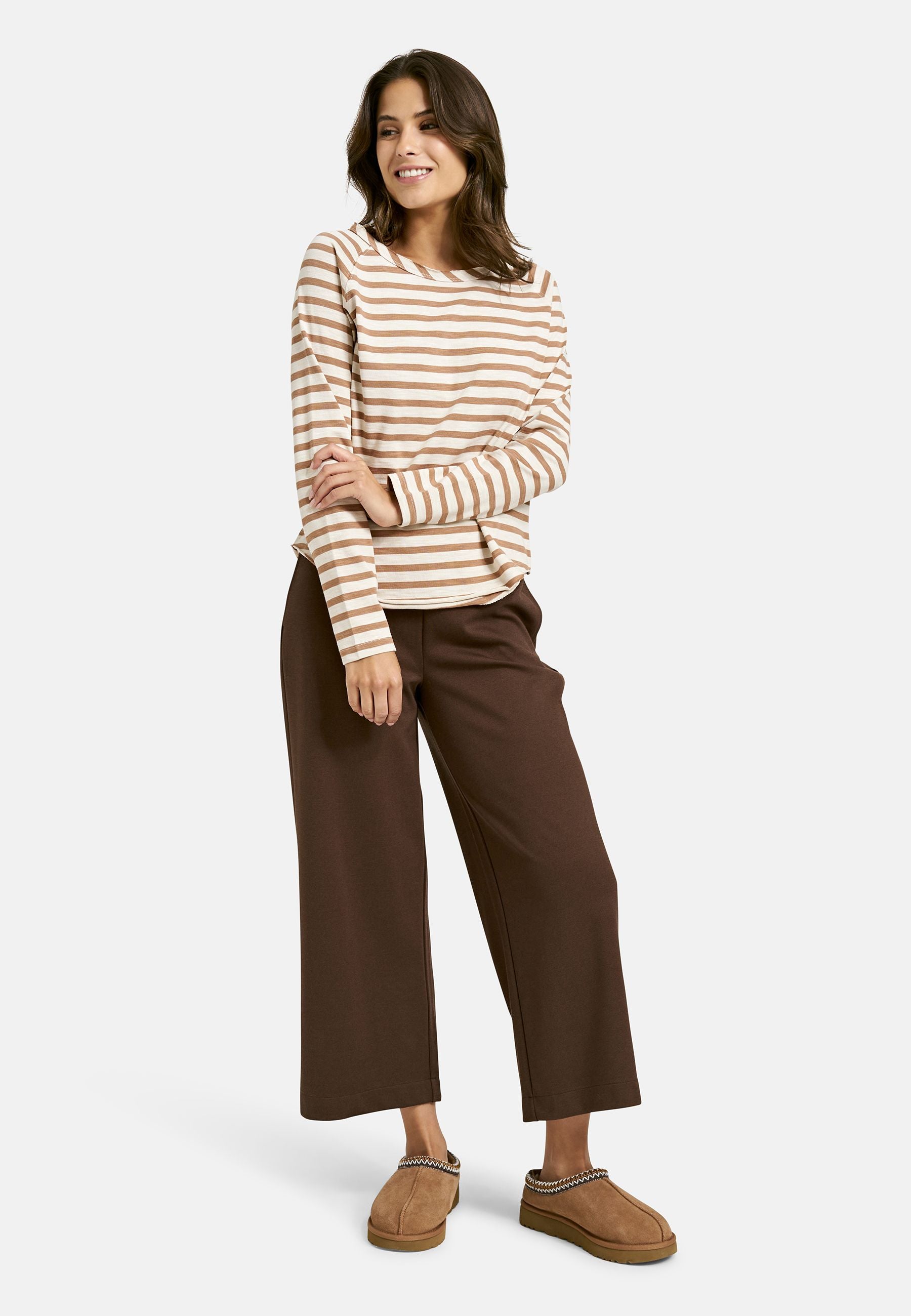Smith&Soul Damen Langarmshirt beige