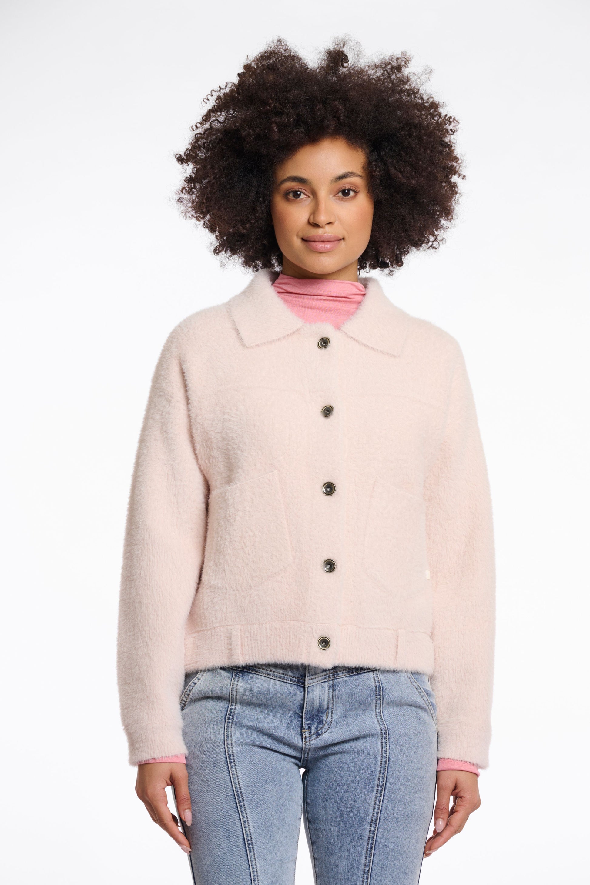 Rino & Pelle Damen Sweatjacke l beige