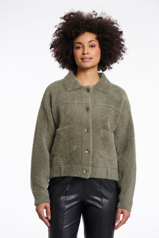 Rino&Pelle Damen Sweatjacke xl khaki