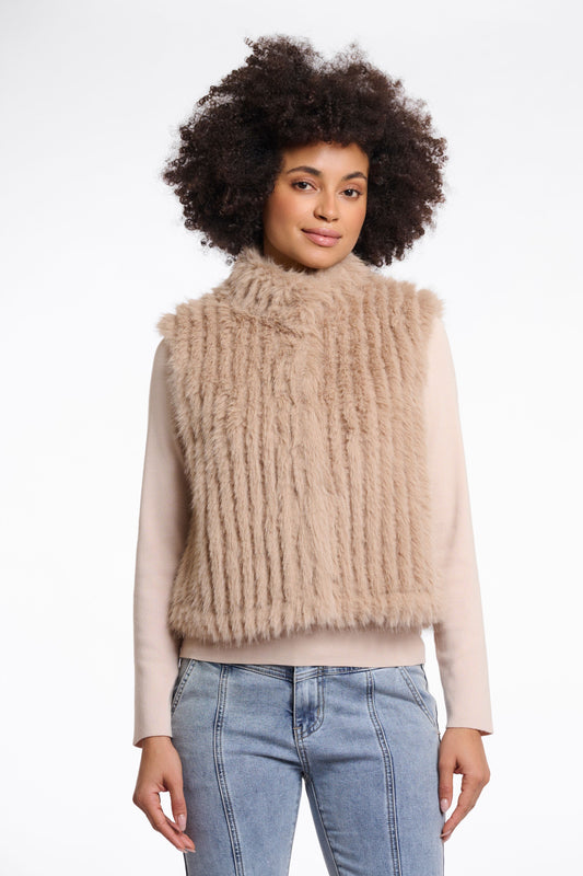 Rino&Pelle Damen Strickweste beige