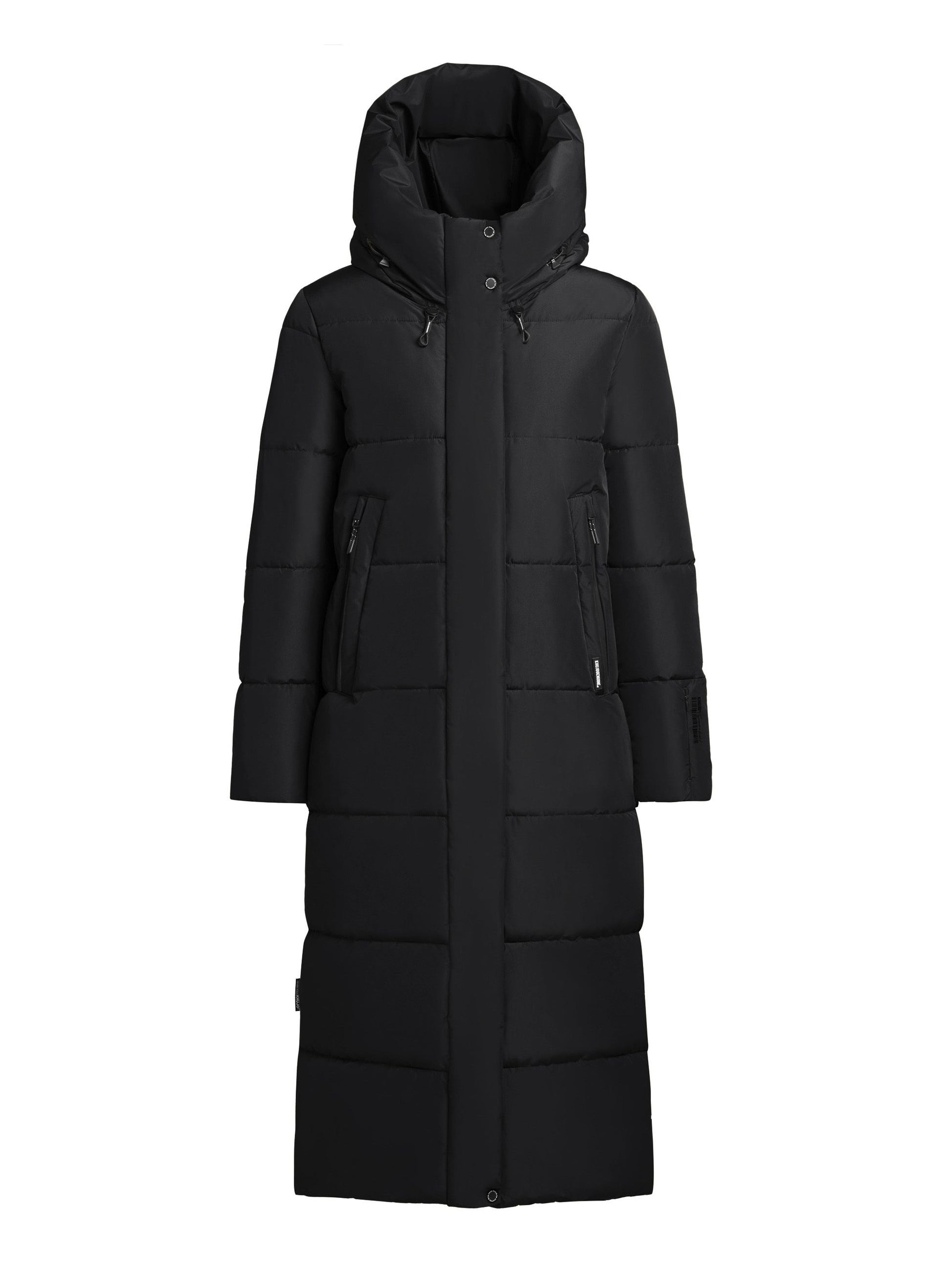 khujo Damen Wintermantel SOULANI4 schwarz