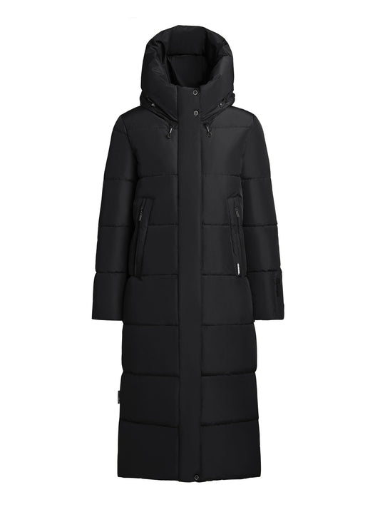 khujo Damen Wintermantel SOULANI4 schwarz