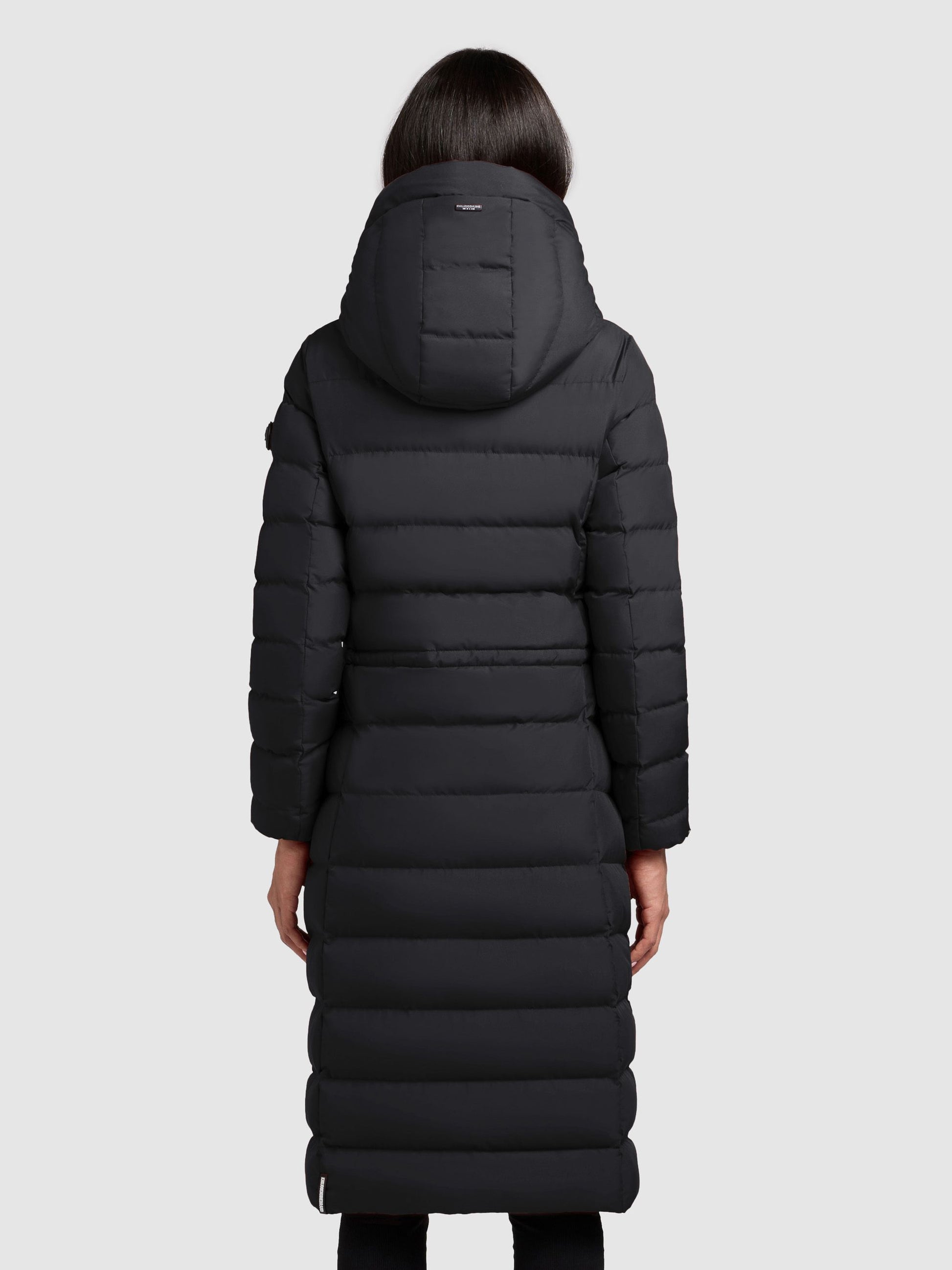 khujo Damen Wintermantel SIMMIE schwarz