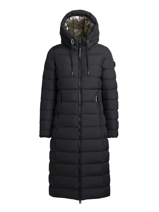 khujo Damen Wintermantel SIMMIE schwarz
