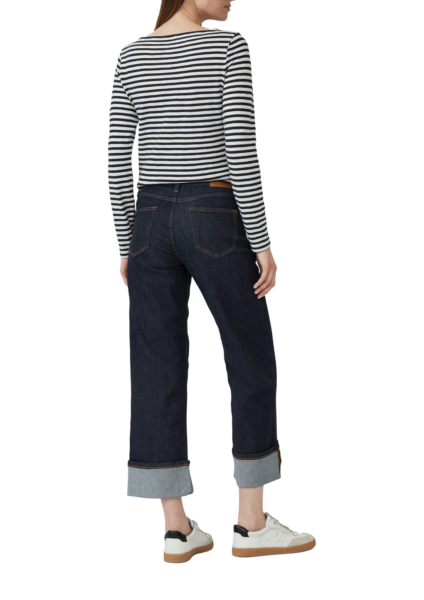 s.Oliver Damen Langarmshirt blau