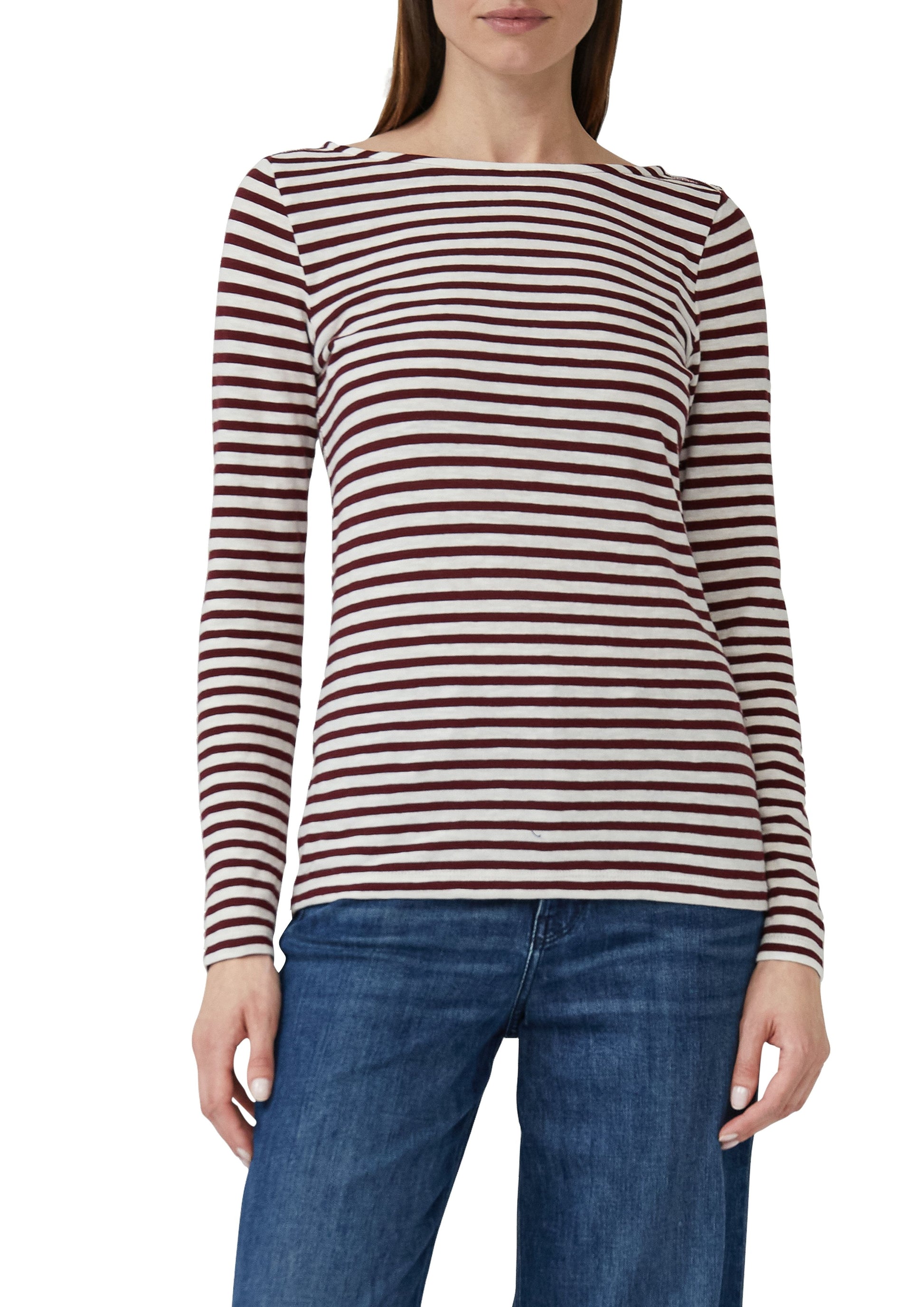 s.Oliver Damen Langarmshirt rot