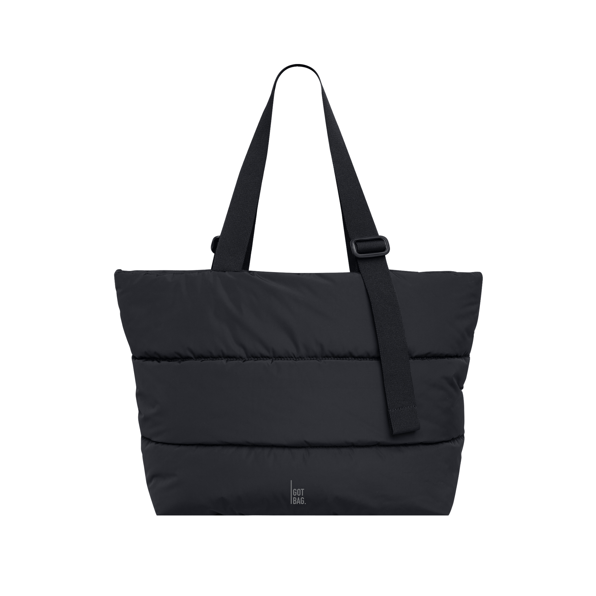 Got Bag Tasche Puffer Tote Bag Monochrome schwarz