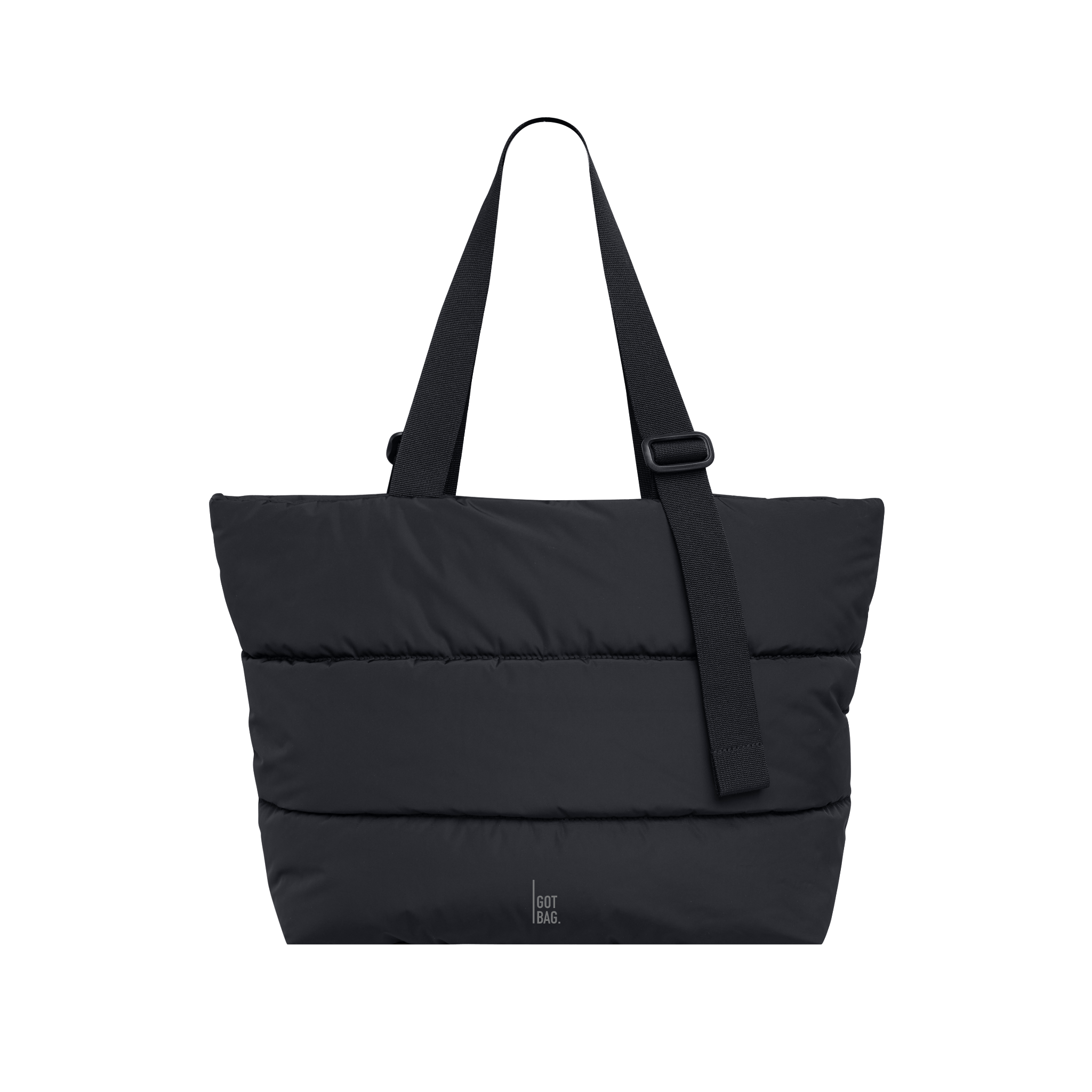 Got Bag Tasche Puffer Tote Bag Monochrome schwarz