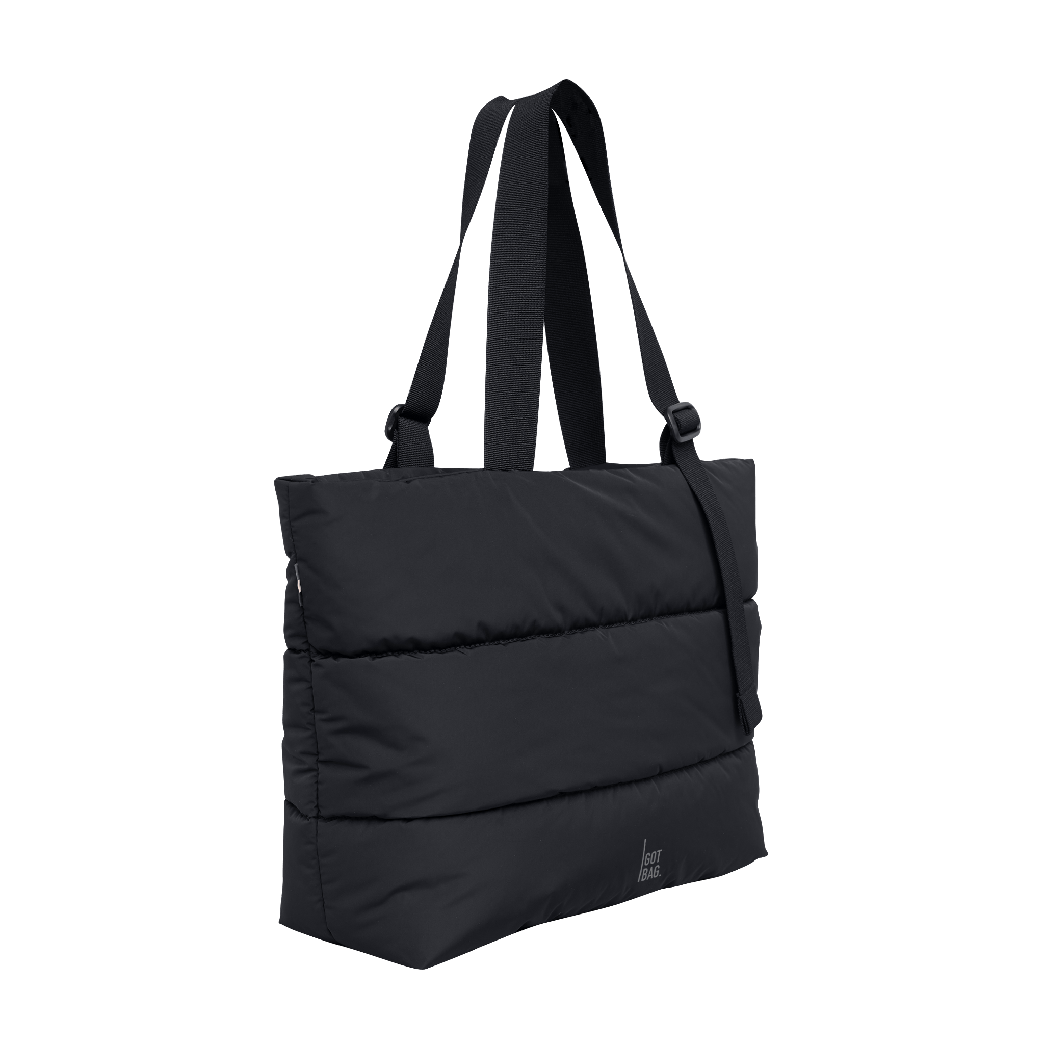 Got Bag Tasche Puffer Tote Bag Monochrome schwarz