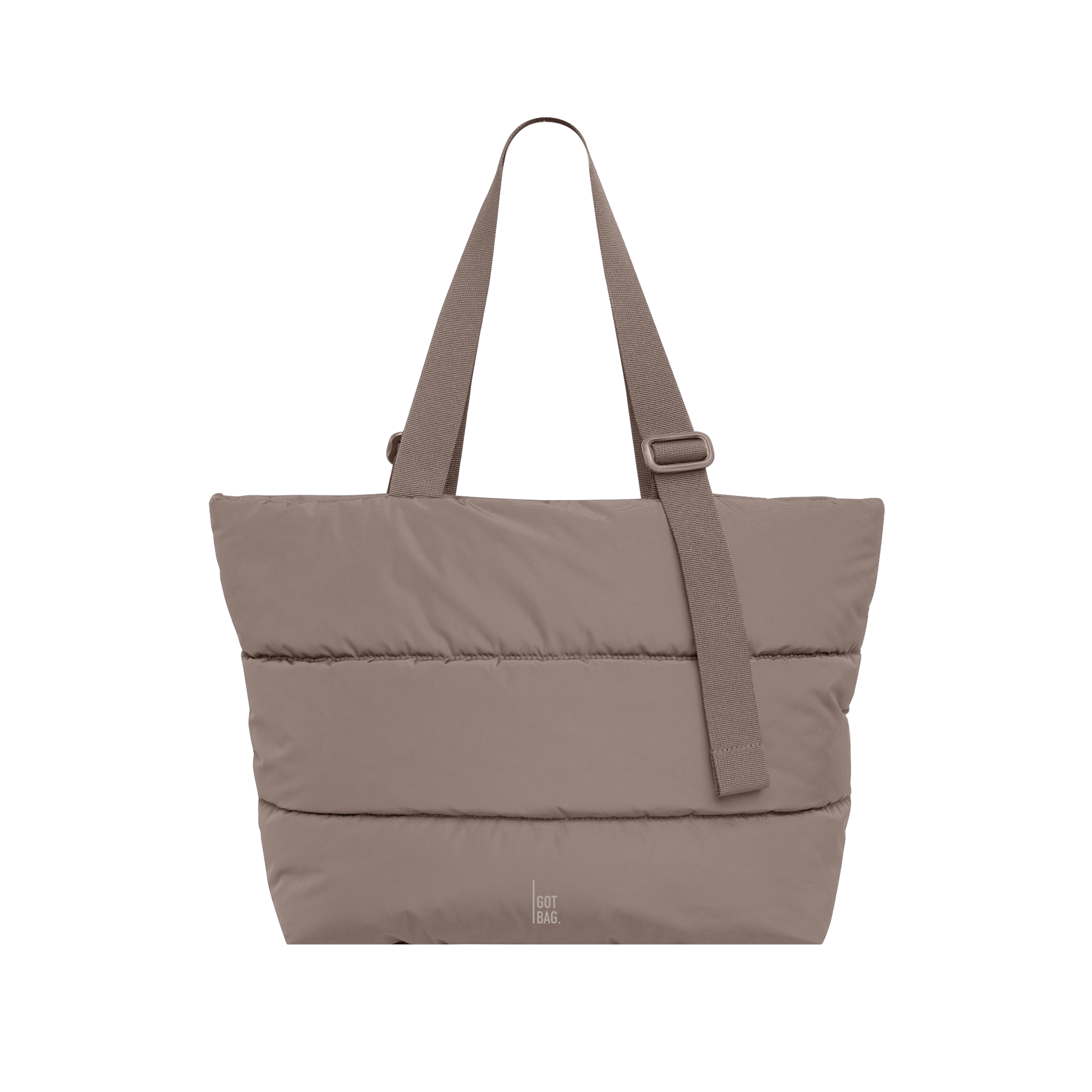 Got Bag Tasche Puffer Tote Bag Monochrome braun