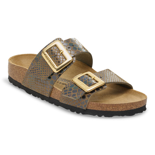 Birkenstock Damen Schuh Sydney Cushion Buckle grün