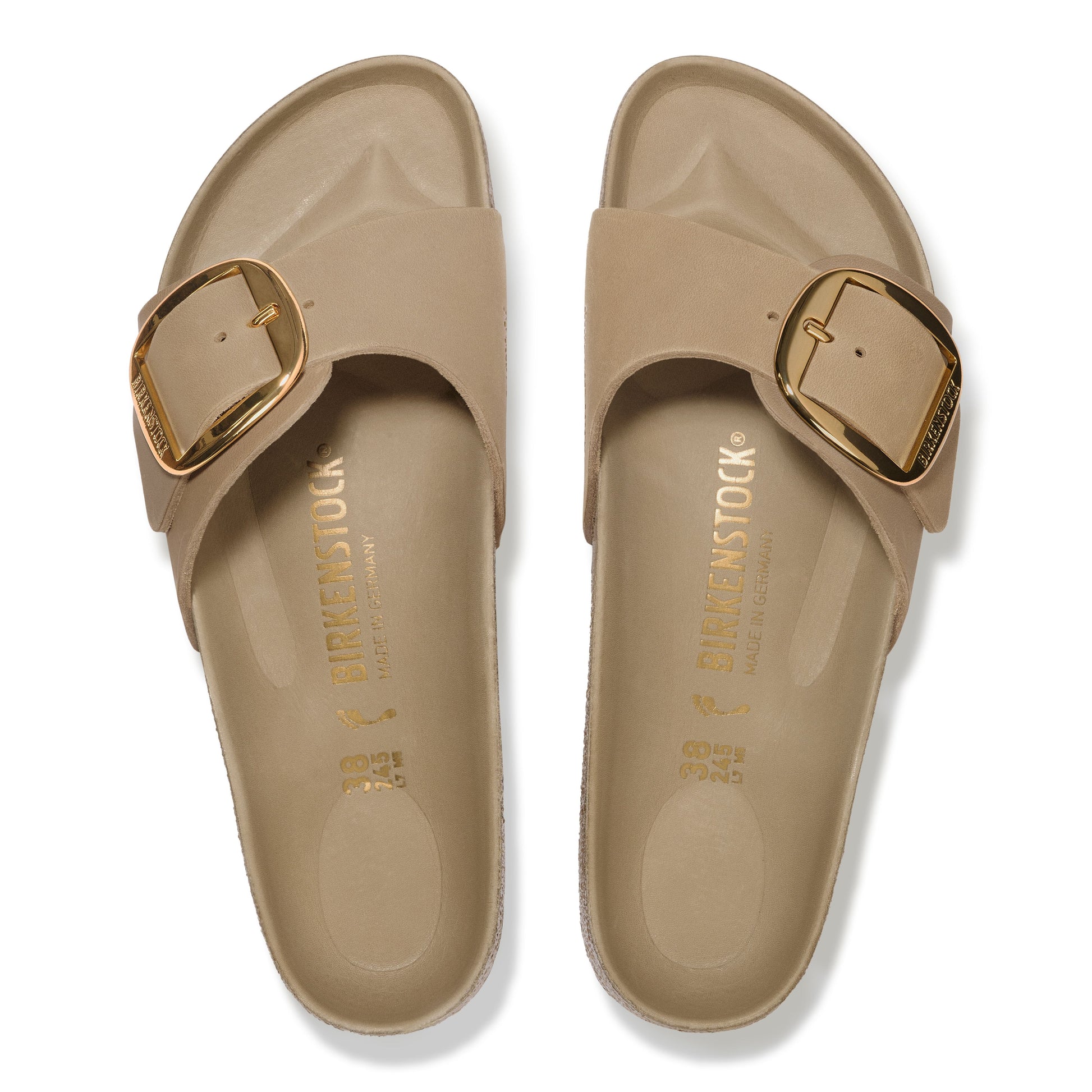Birkenstock Damen Schuh Madrid Big Buckle braun