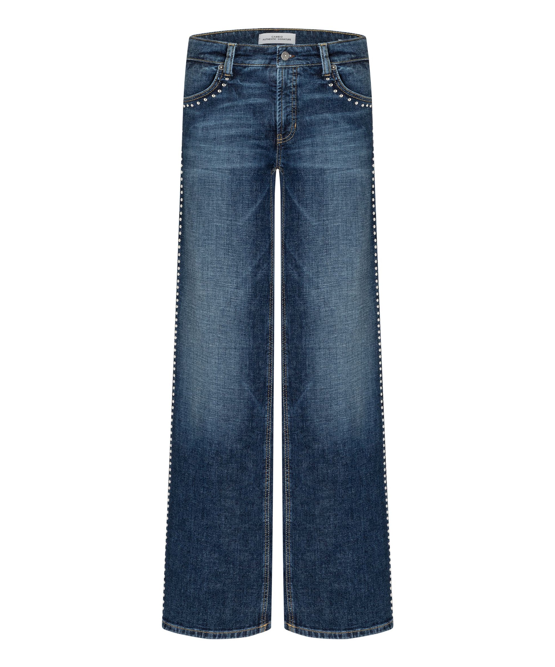 Cambio Damen Jeans 34 blau