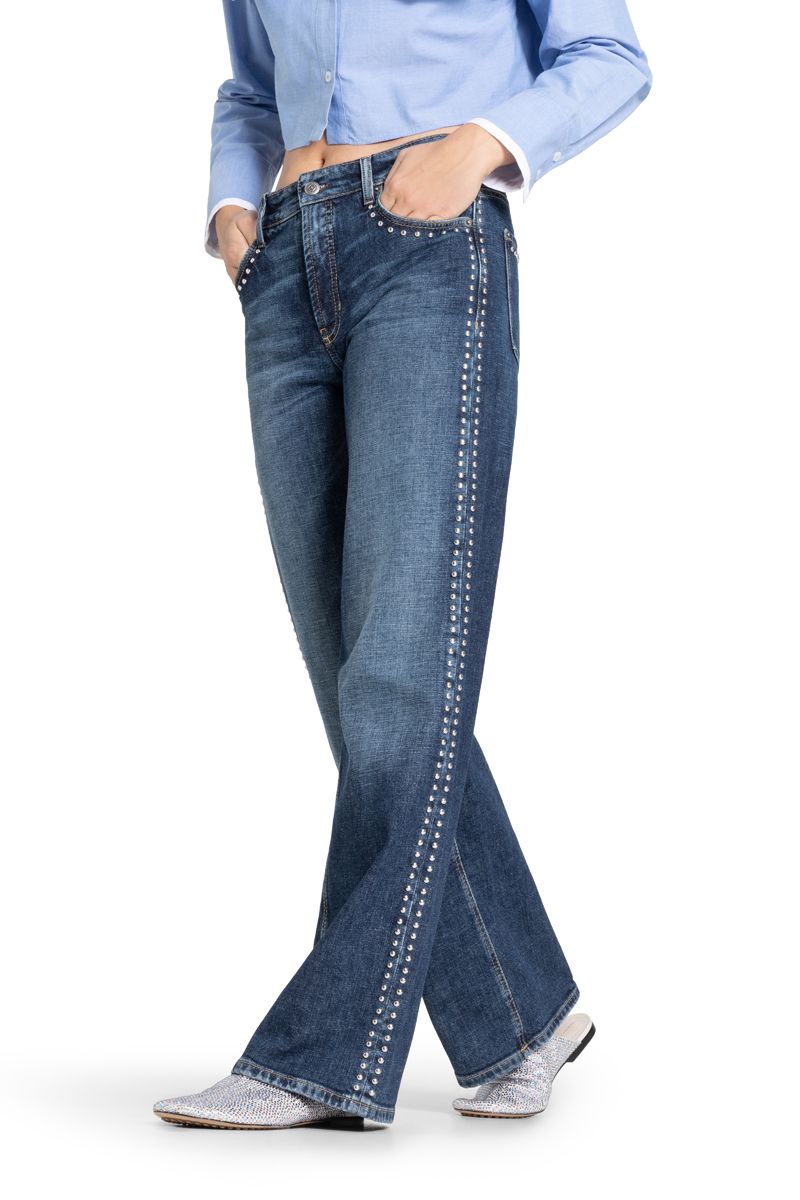 Cambio Damen Jeans blau