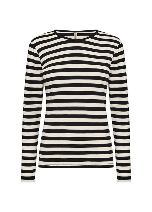 Soyaconcept Damen Shirt XXL schwarz