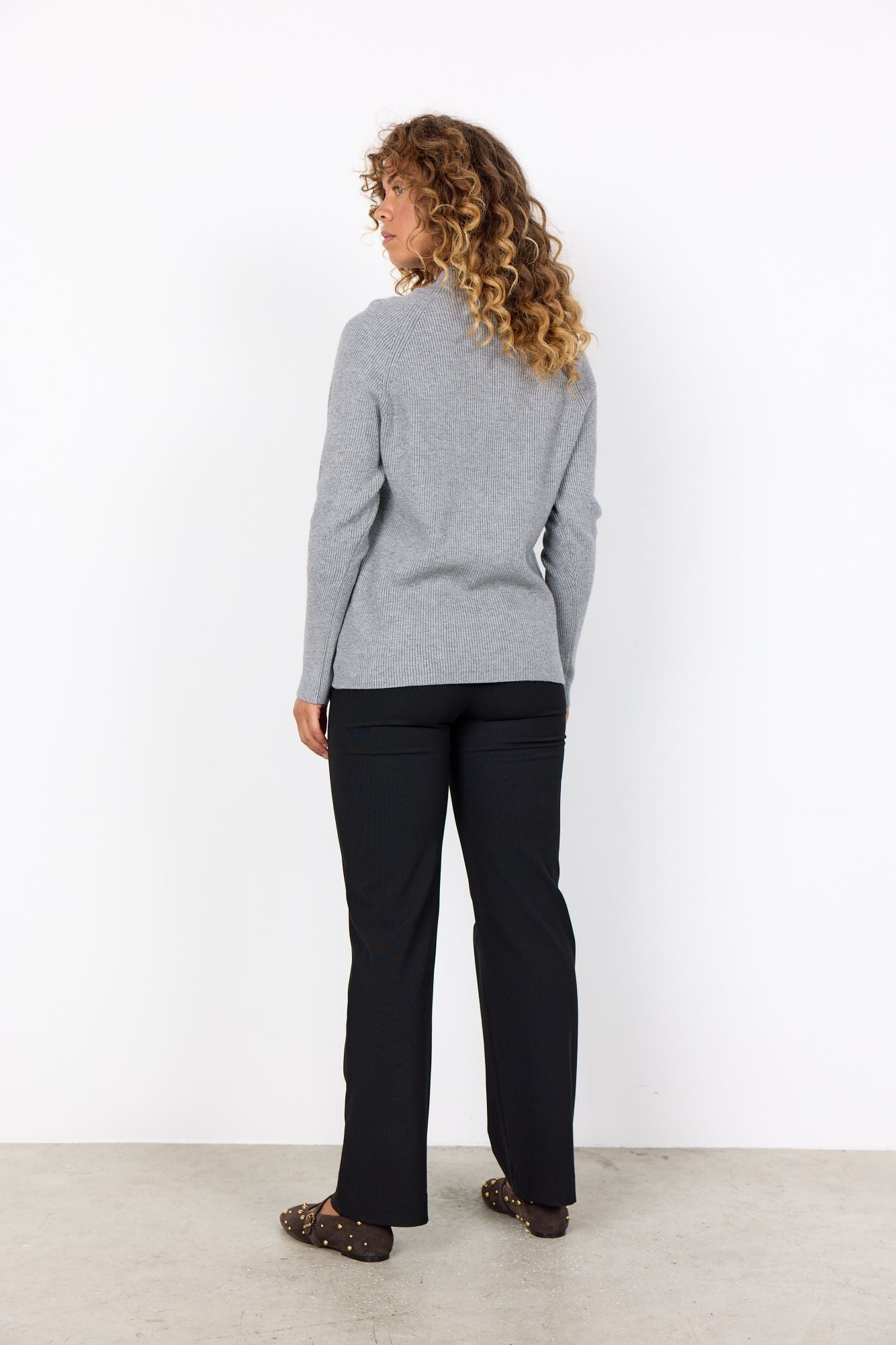Soyaconcept Damen Pullover grau