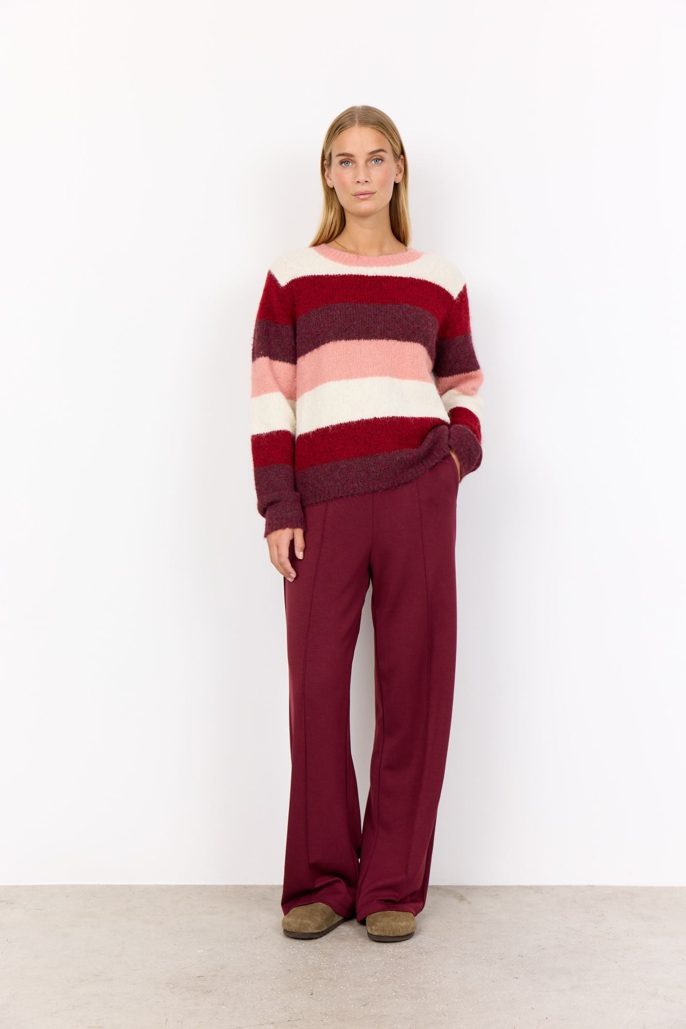 Soyaconcept Damen Pullover rot