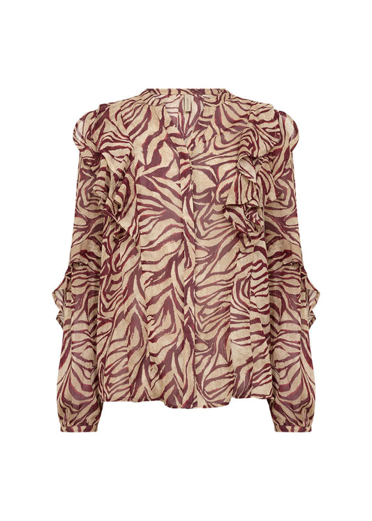 Soyaconcept Damen Bluse XXL rot
