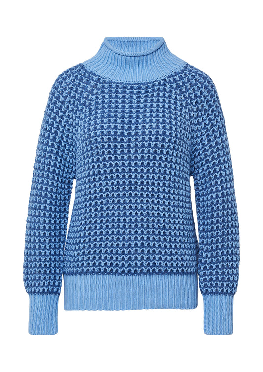 s.Oliver Damen Strickpullover blau