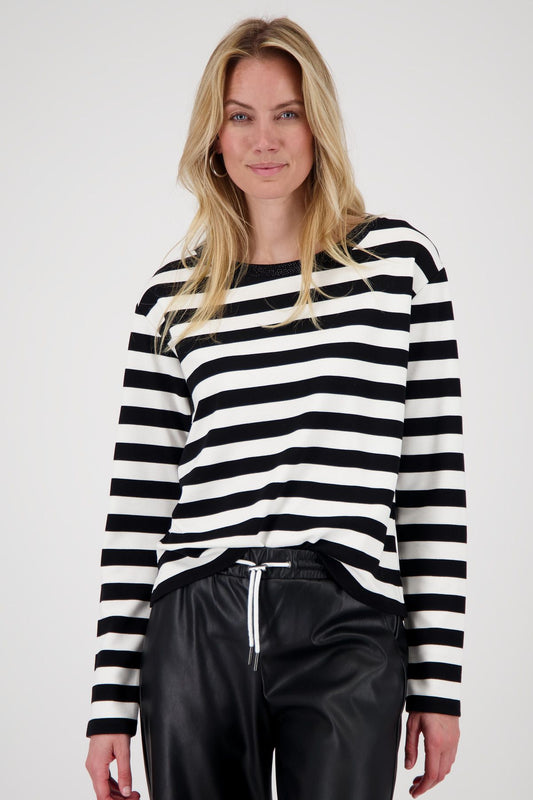 Monari Damen Sweatshirt schwarz