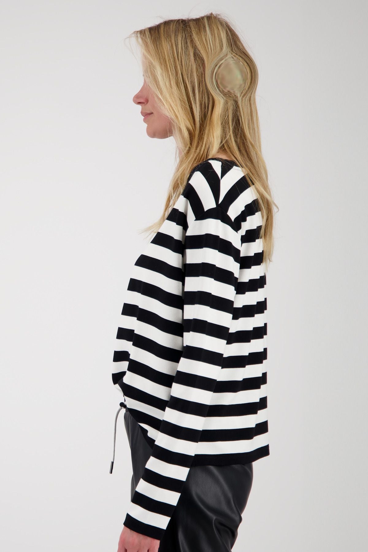 Monari Damen Sweatshirt schwarz