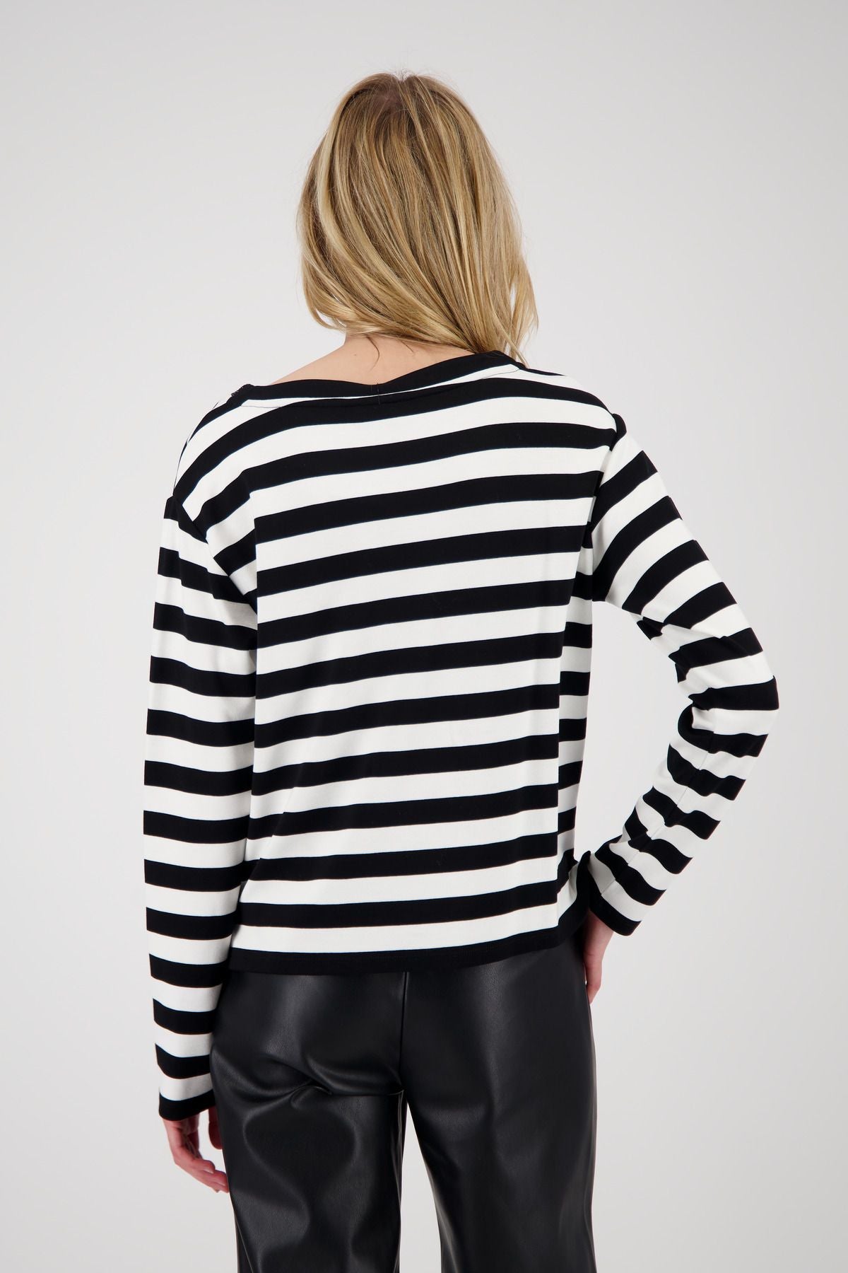 Monari Damen Sweatshirt schwarz