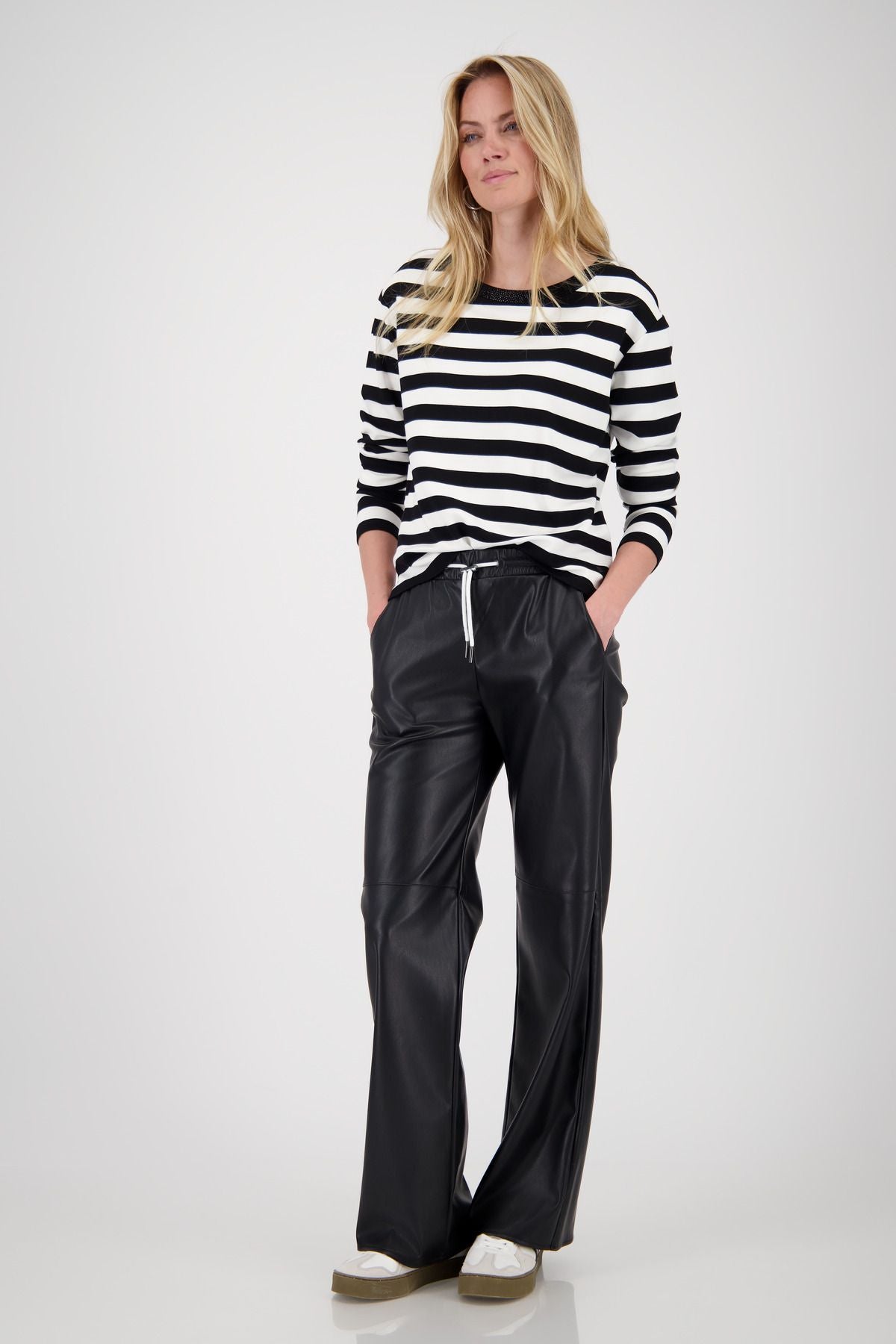 Monari Damen Sweatshirt schwarz