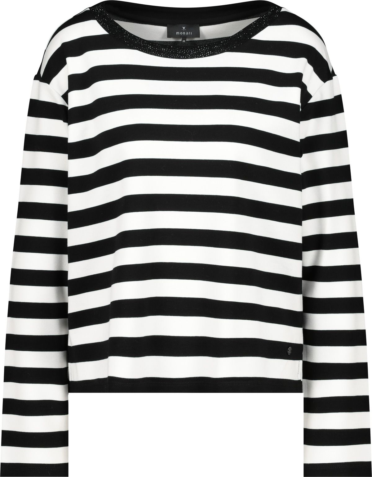 Monari Damen Sweatshirt schwarz