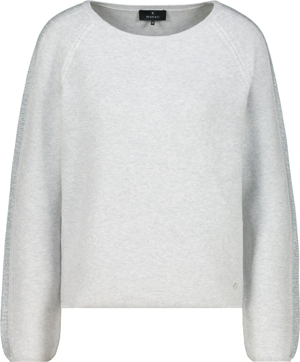 Monari Damen Pullover grau