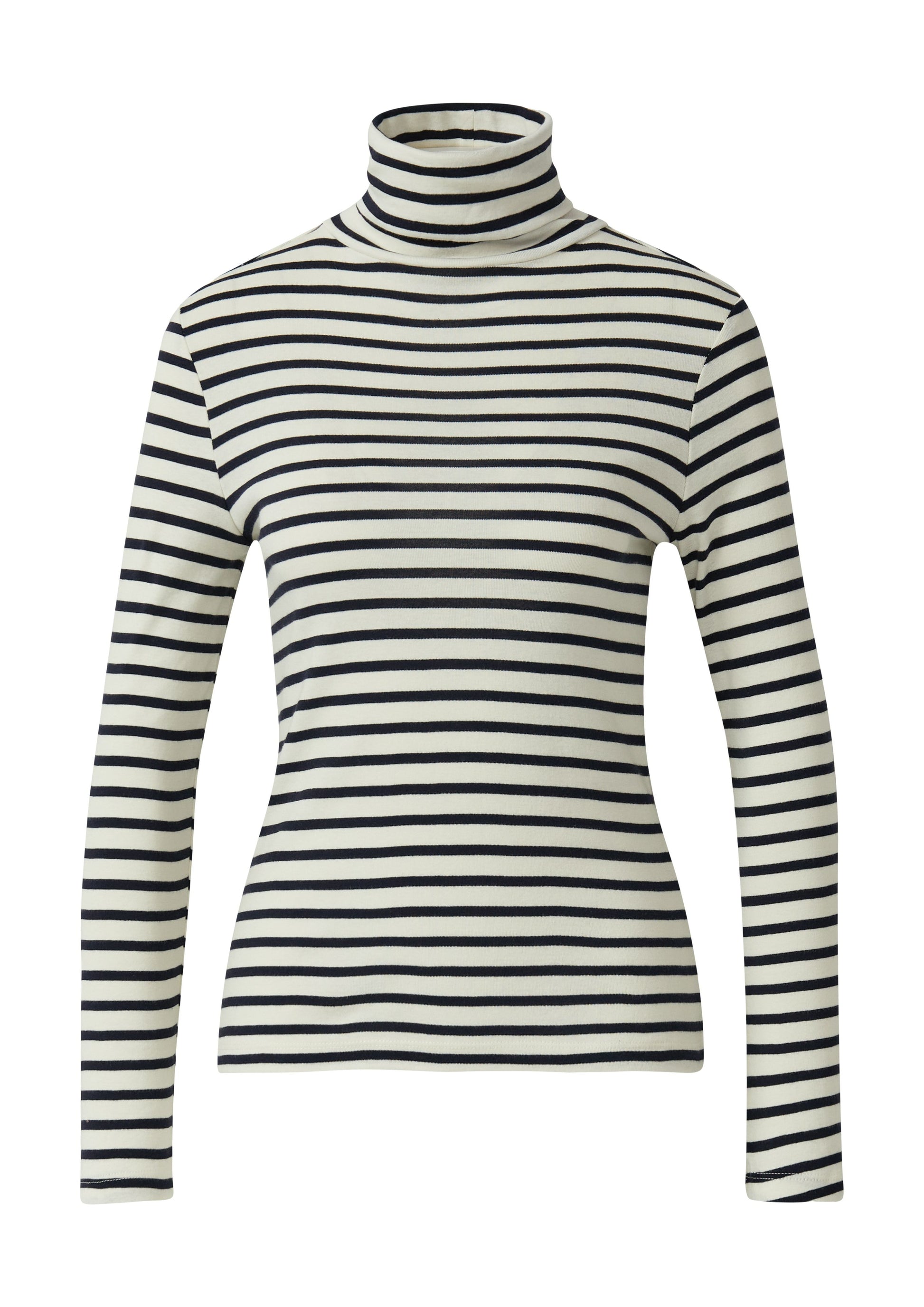 s.Oliver Damen Shirt schwarz weiß