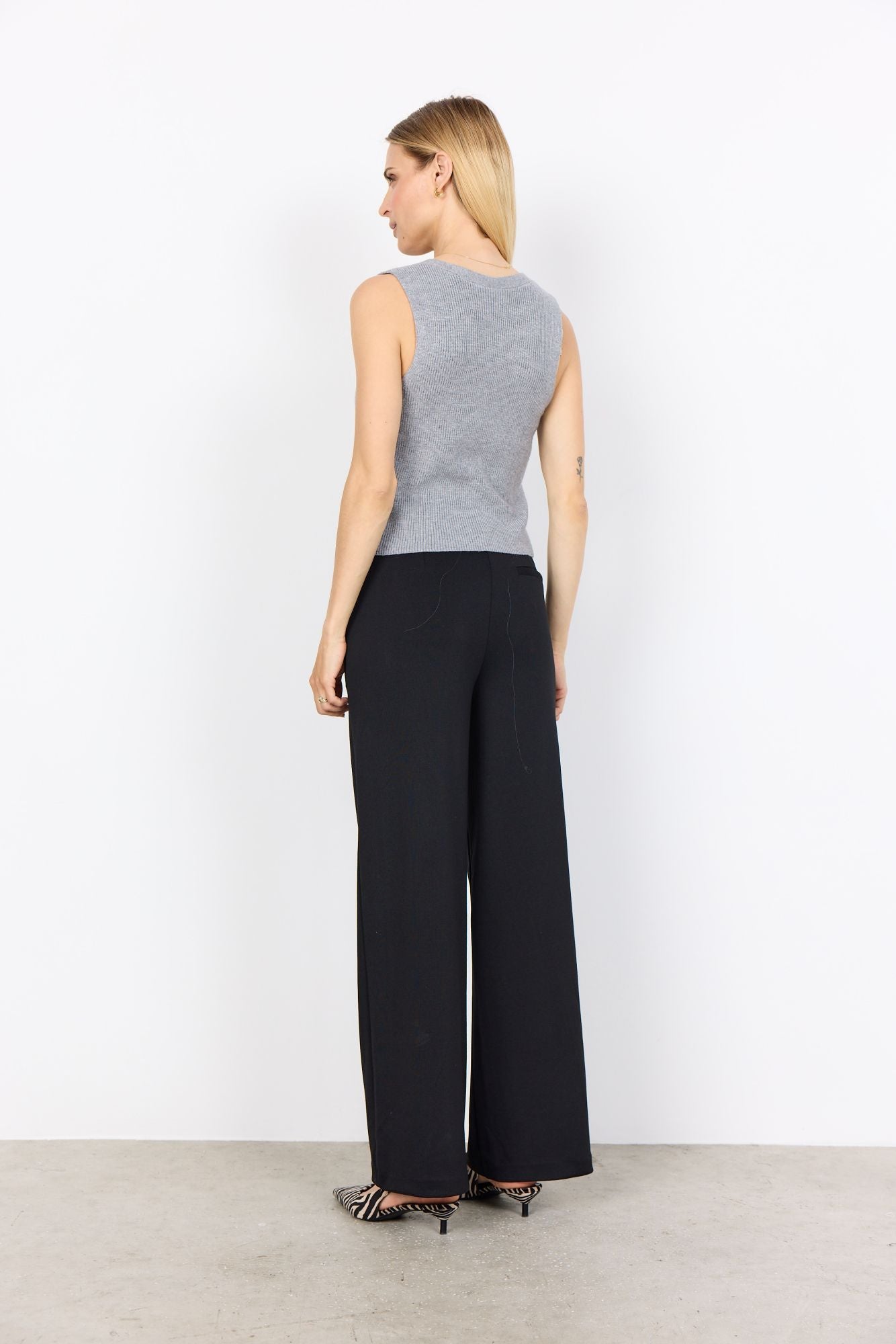 Soyaconcept Damen Weste grau