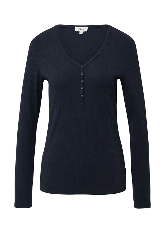 s.oliver Damen Shirt blau