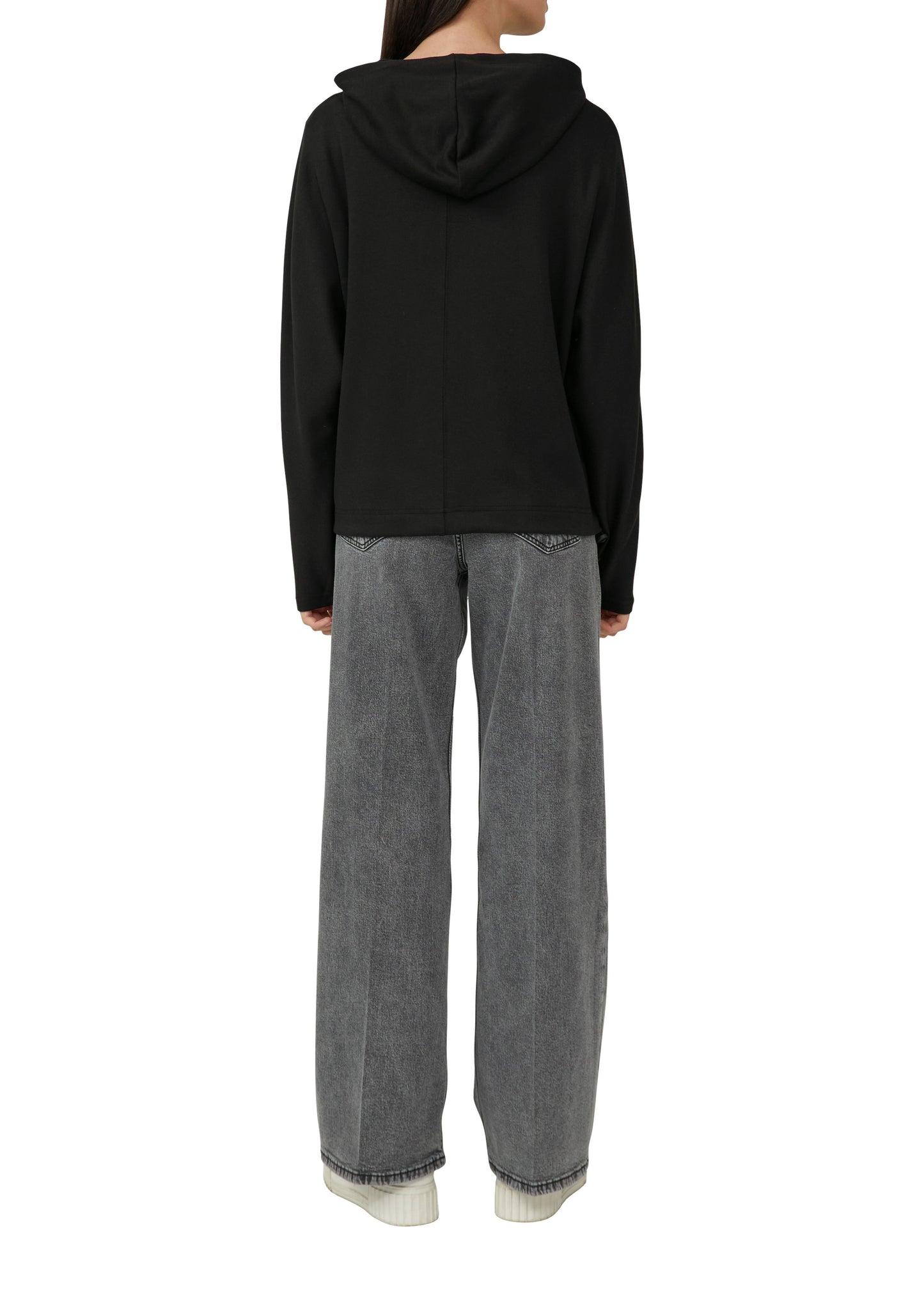 s.Oliver Damen Sweatshirt schwarz