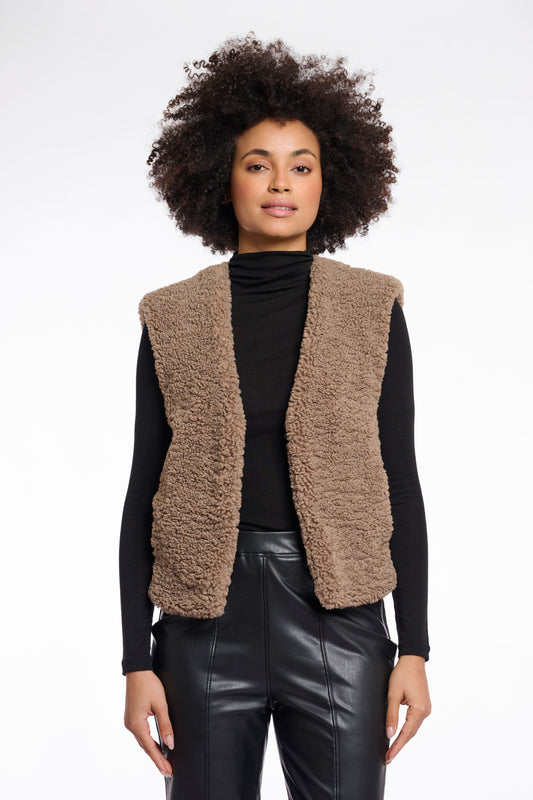 Rino & Pelle Damen Weste 44 braun