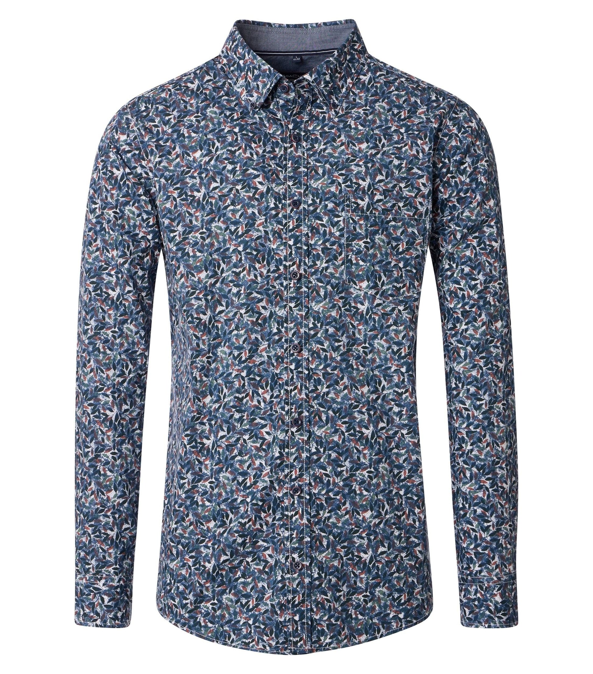 Casa Moda Herren Hemd blau