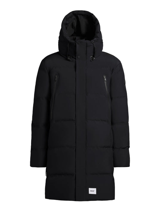 khujo Herren Mantel MORSE2 schwarz