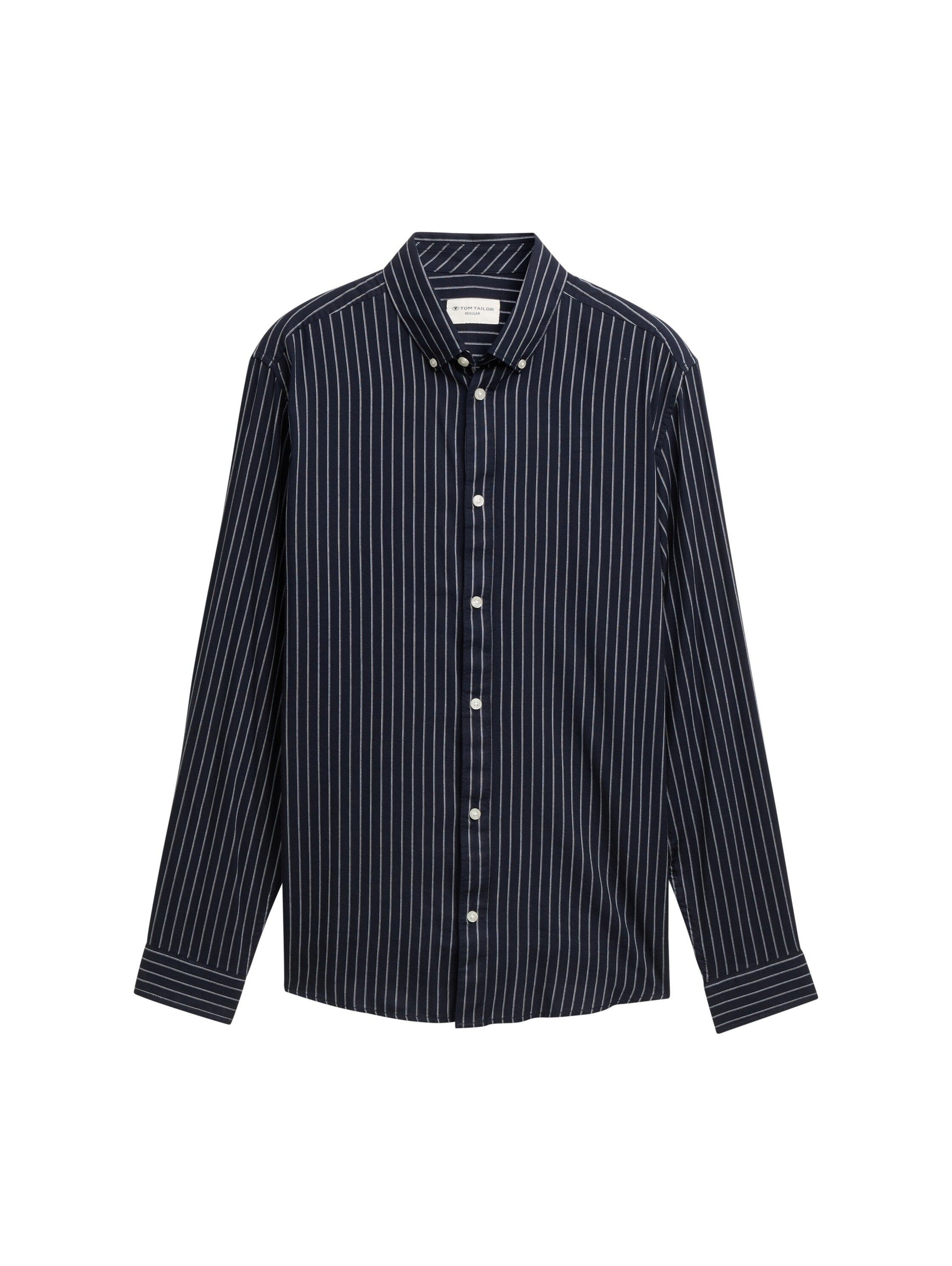 Tom Tailor Herren Hemd blau