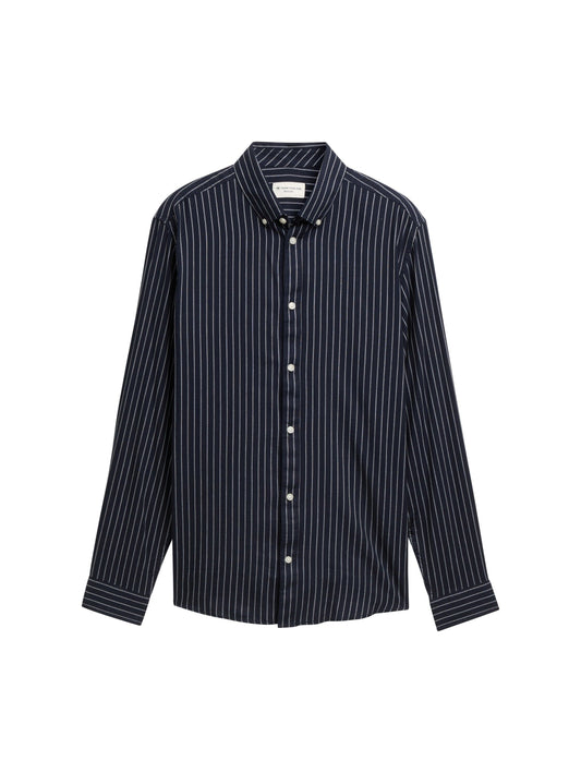 Tom Tailor Herren Hemd blau