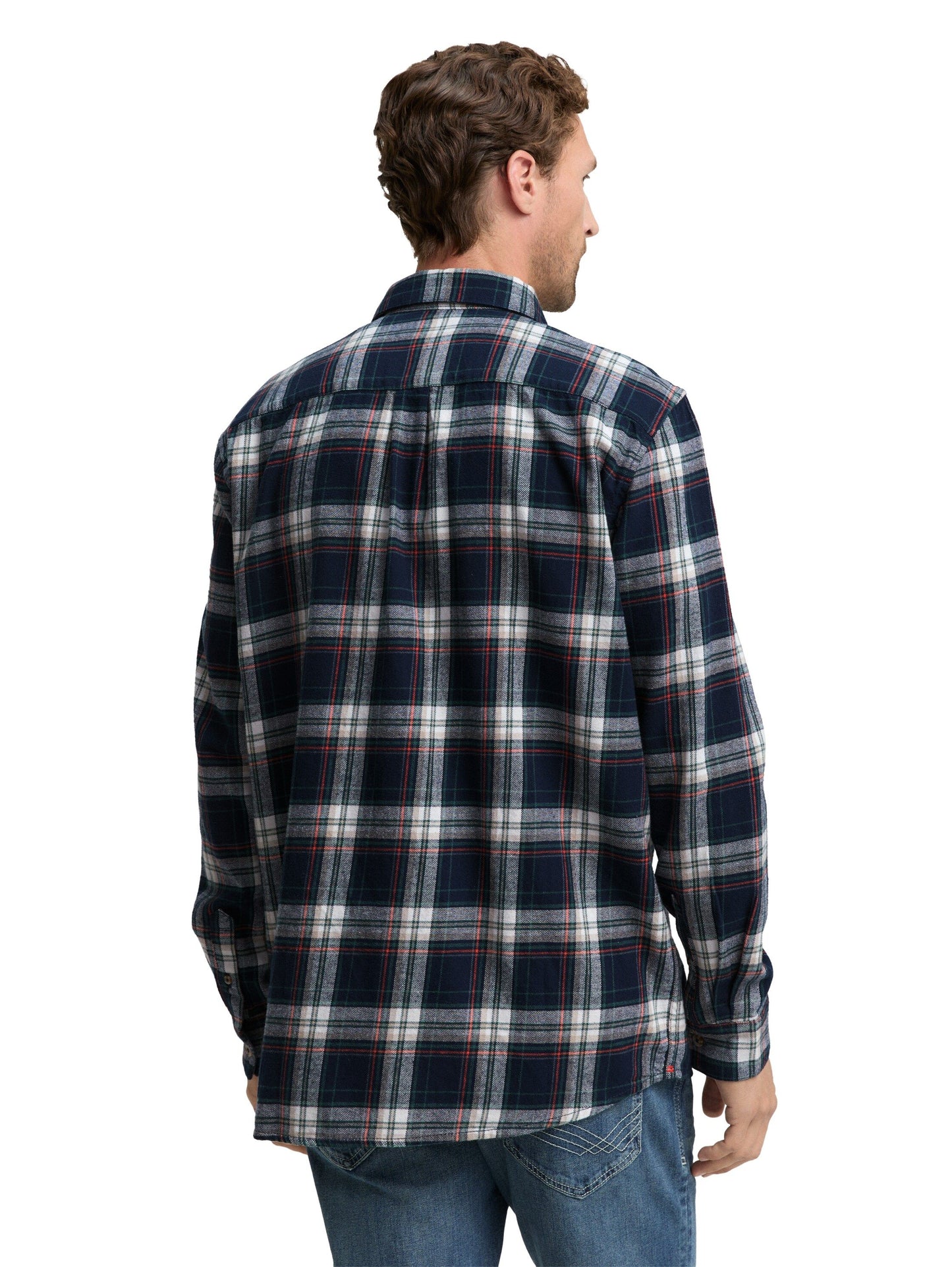 Tom Tailor Herren Hemd blau